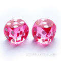 BESCON DICE DICE PROFISSIONAL DICE ROUNTO ROUNTO 5/8 "(16mm) com número de série aleatório, dados de corte de precisão 16mm